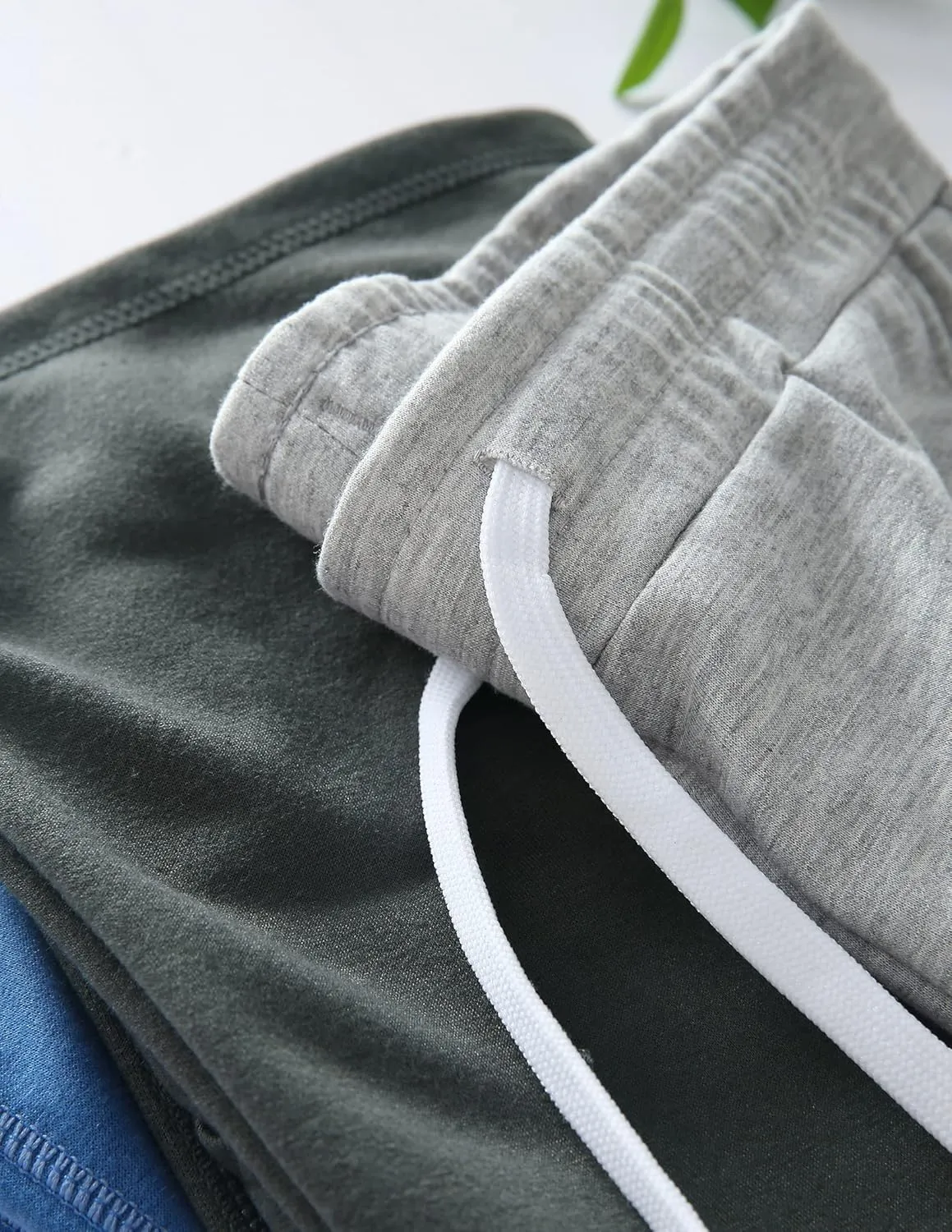 3 Pack Boys' Pull On Jogger Shorts Youth Kids Casual Terry Sweat Shorts with Pockets Drawstring