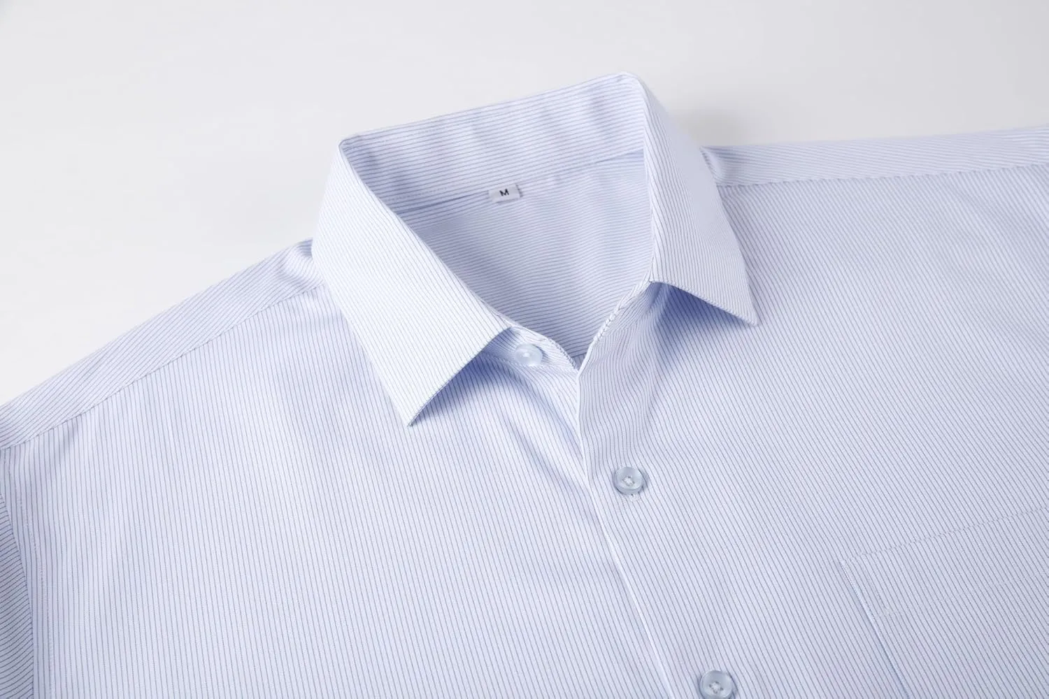 Alex Vando Mens Bamboo Dress Shirts Wrinkle Free Regular Fit Stretch Button Down Shirt