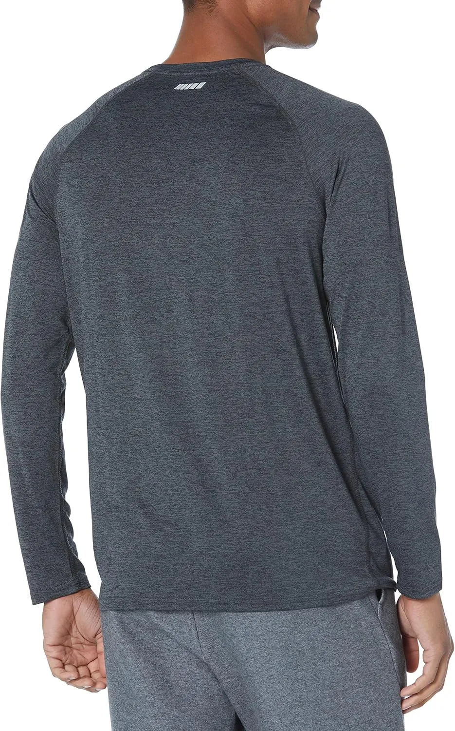 Amazon Essentials Men's Active Quick Dry Tech Stretch Lightweight Long-Sleeve T-Shirt (Available in Big&Tall)