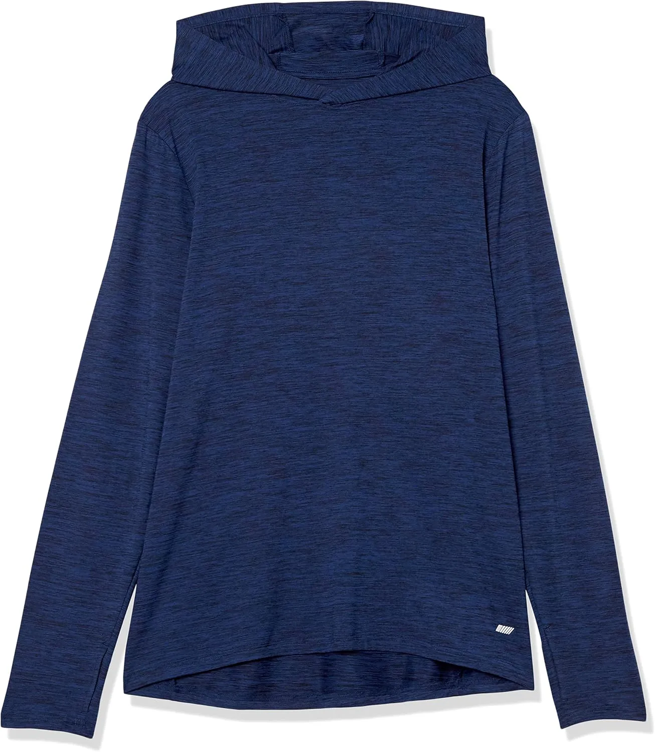 Amazon Essentials Men's Active Quick Dry Tech Stretch Long-Sleeve Hooded Pullover T-Shirt