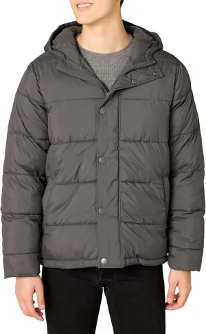 Amazon Essentials Men's Heavyweight Hooded Puffer Coat
