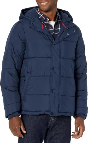 Amazon Essentials Men's Heavyweight Hooded Puffer Coat