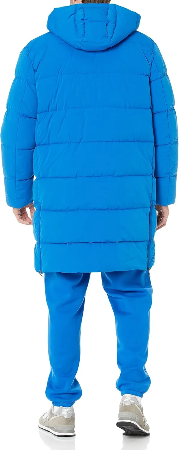 Amazon Essentials Men's Hooded Long Puffer Coat