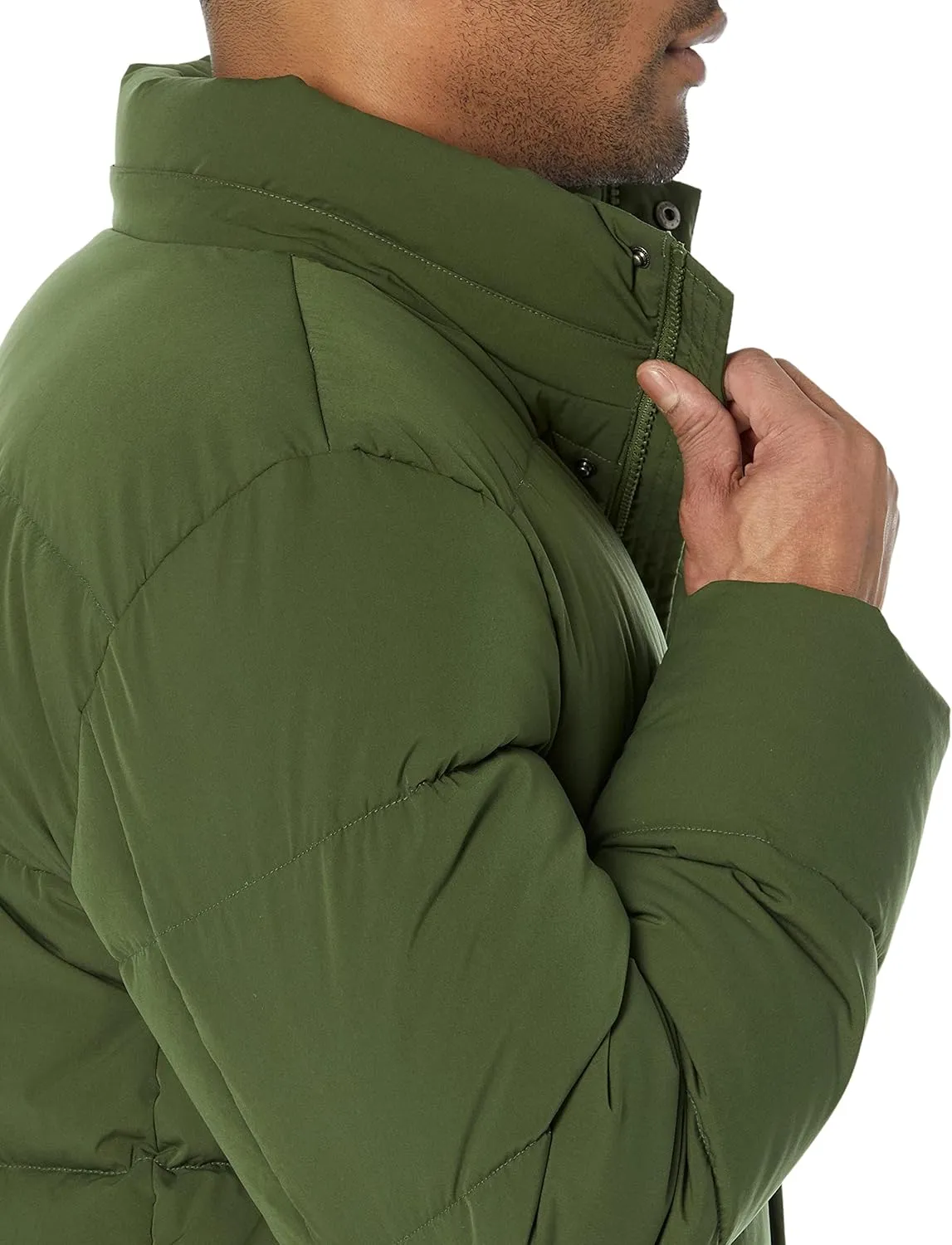 Amazon Essentials Men's Hooded Long Puffer Coat