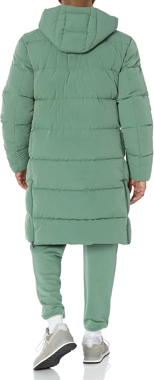 Amazon Essentials Men's Hooded Long Puffer Coat