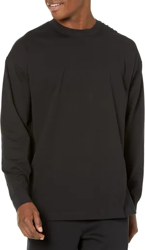 Amazon Essentials Men's Long-Sleeve T-Shirt Oversized-Fit Organic Cotton