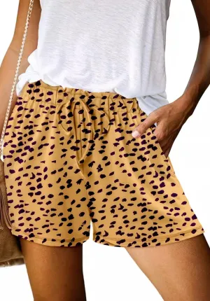 Angerella Womens Shorts with Pockets Summer Casual Shorts for Women Comfy Elastic Waist Lightweight Short Pants