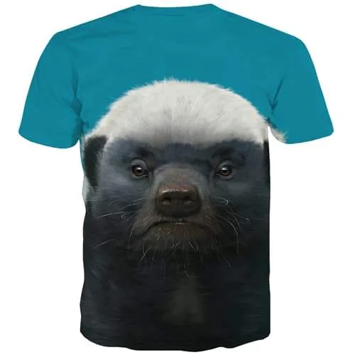 Animal T shirts Men Lovely Shirt Print Harajuku T shirts Funny Funny Tshirt Anime Street Tshirts Cool Short Sleeve T shirts