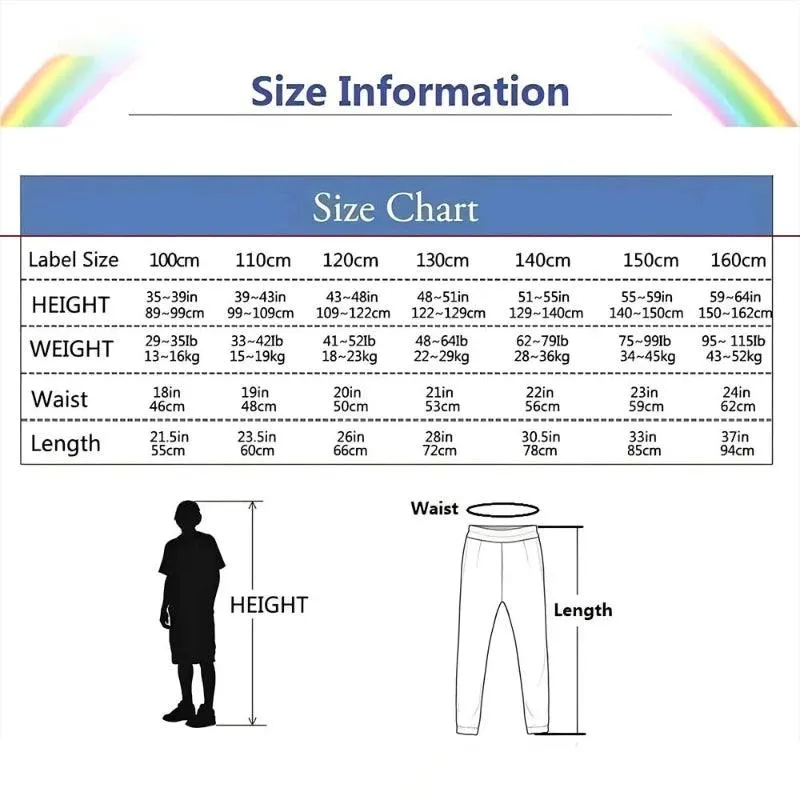 Basketball Sports Digital Print 23 Children's Pants Casual