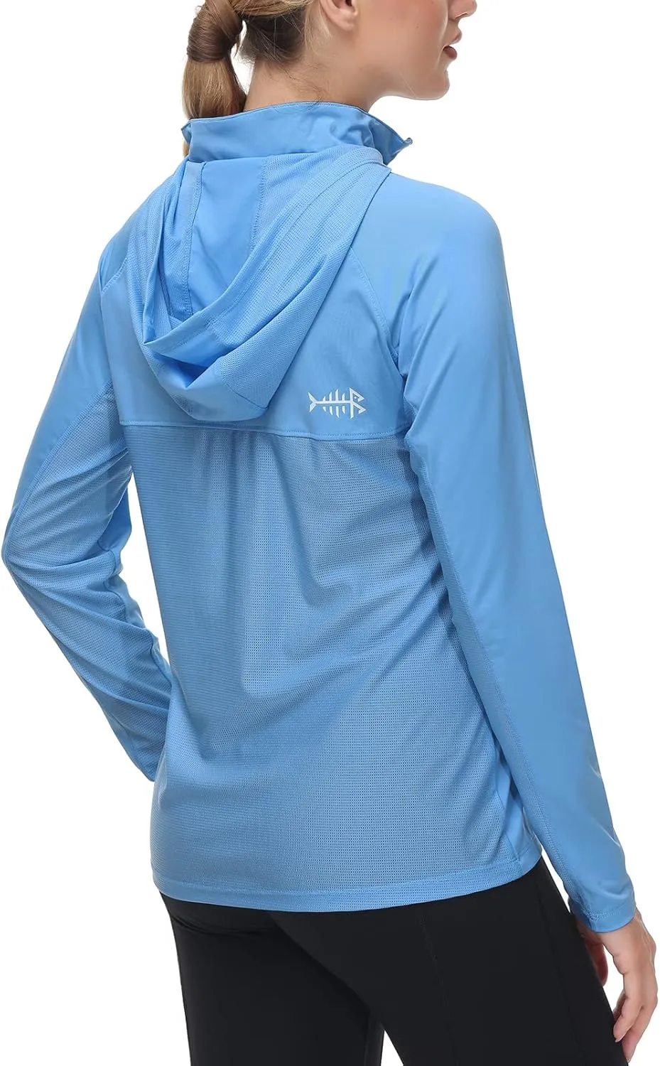 BASSDASH Womens UPF 50  Performance Hoodie Long Sleeve UV Fishing Hiking Shirt