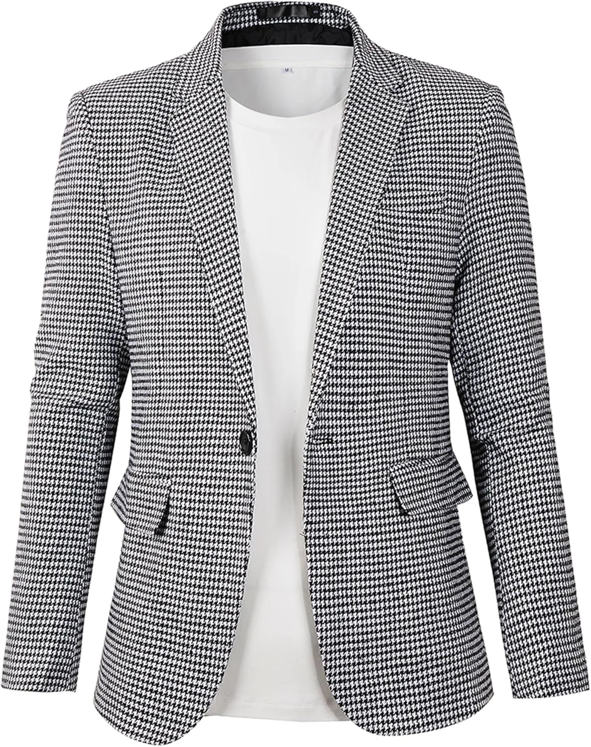 Beninos Men's Casual Blazer Suit Jackets Lightweight Sports Coats One Button