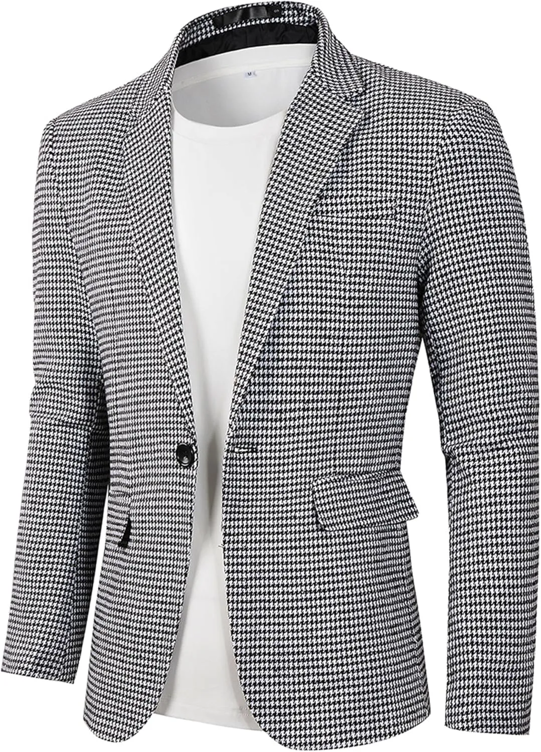 Beninos Men's Casual Blazer Suit Jackets Lightweight Sports Coats One Button