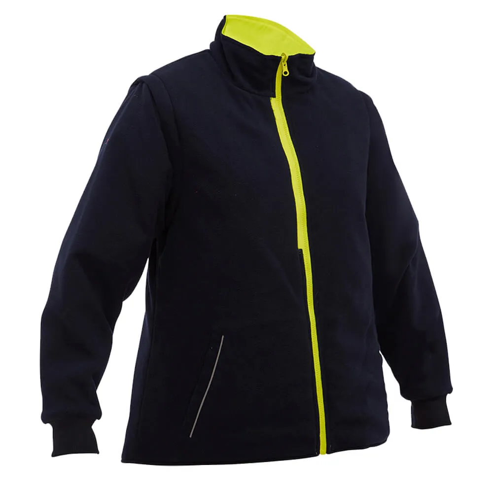 Bisley BKL6975 Women's Taped Hi Vis 5 In 1 Rain Jacket