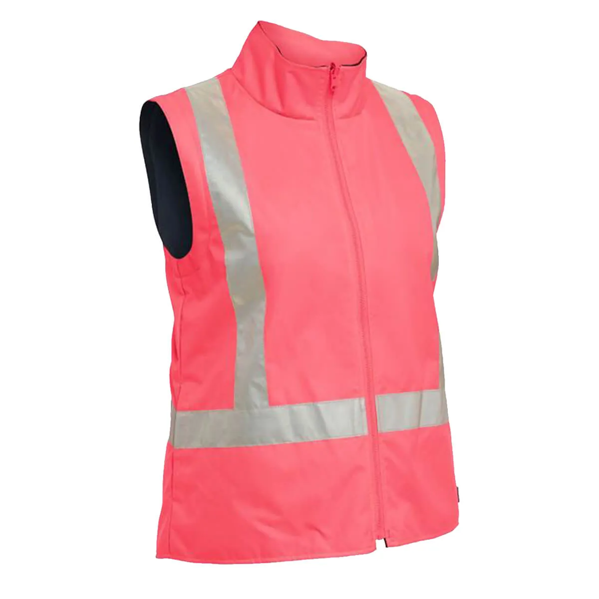 Bisley BKL6975 Women's Taped Hi Vis 5 In 1 Rain Jacket
