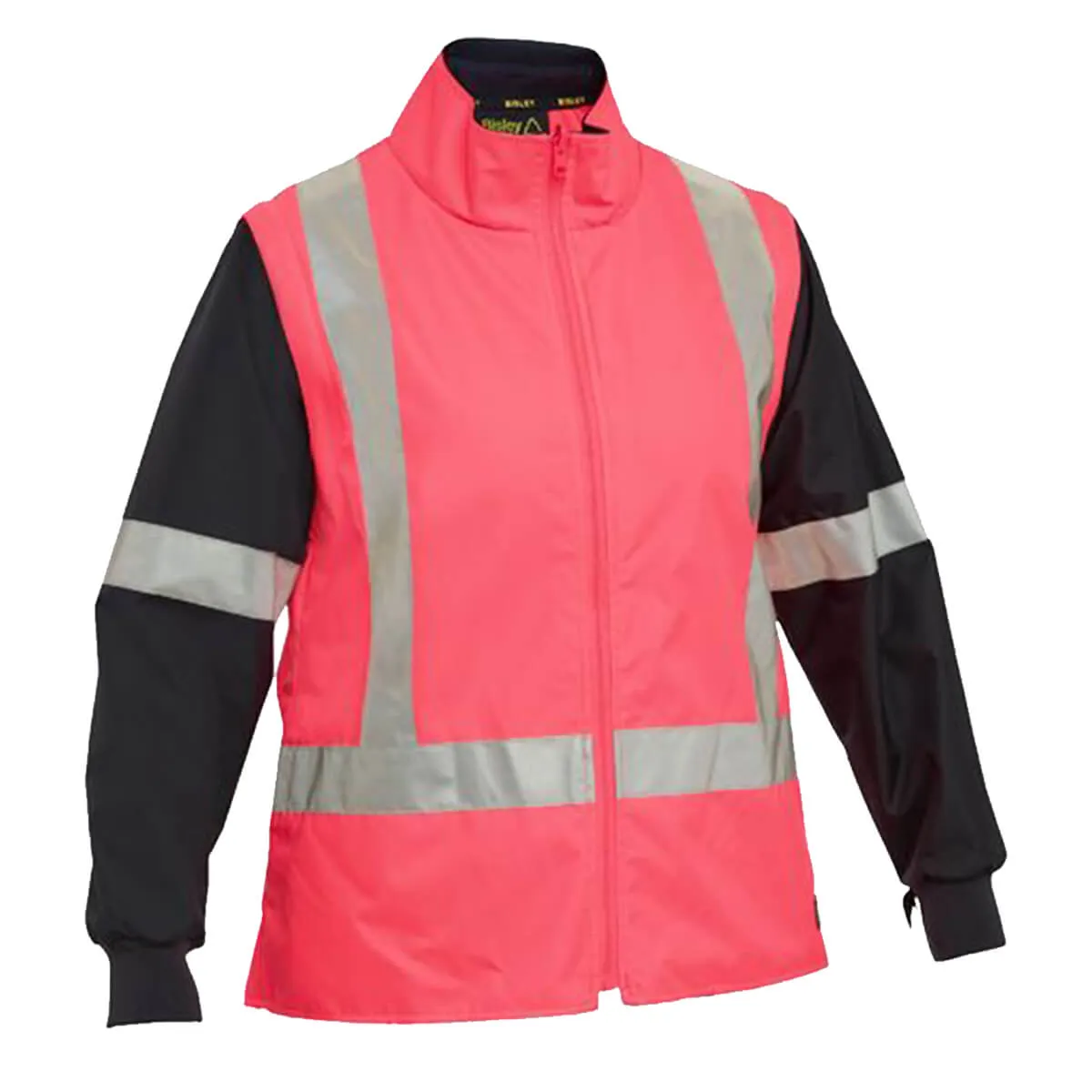 Bisley BKL6975 Women's Taped Hi Vis 5 In 1 Rain Jacket