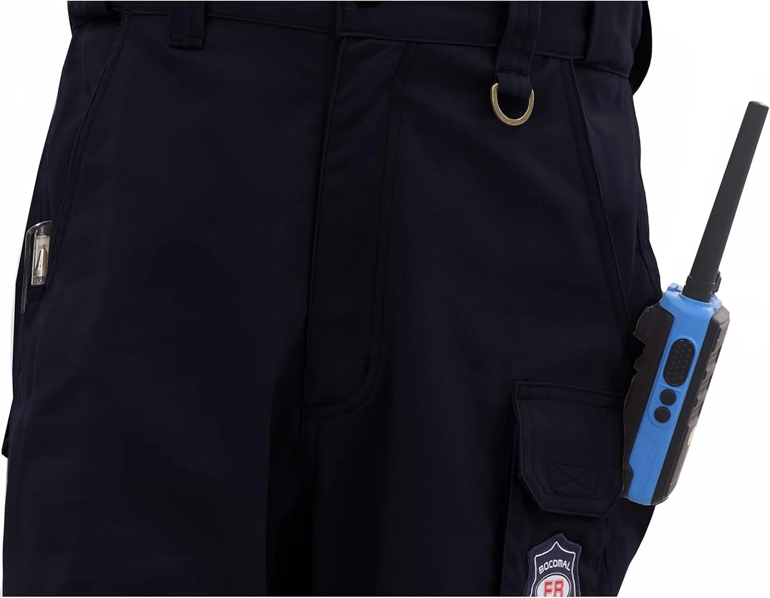 BOCOMAL FR Pants for Men Cargo Pockets Flame Resistant/Fire Retardant Elastic Waist Water & Oil Repellent Finish