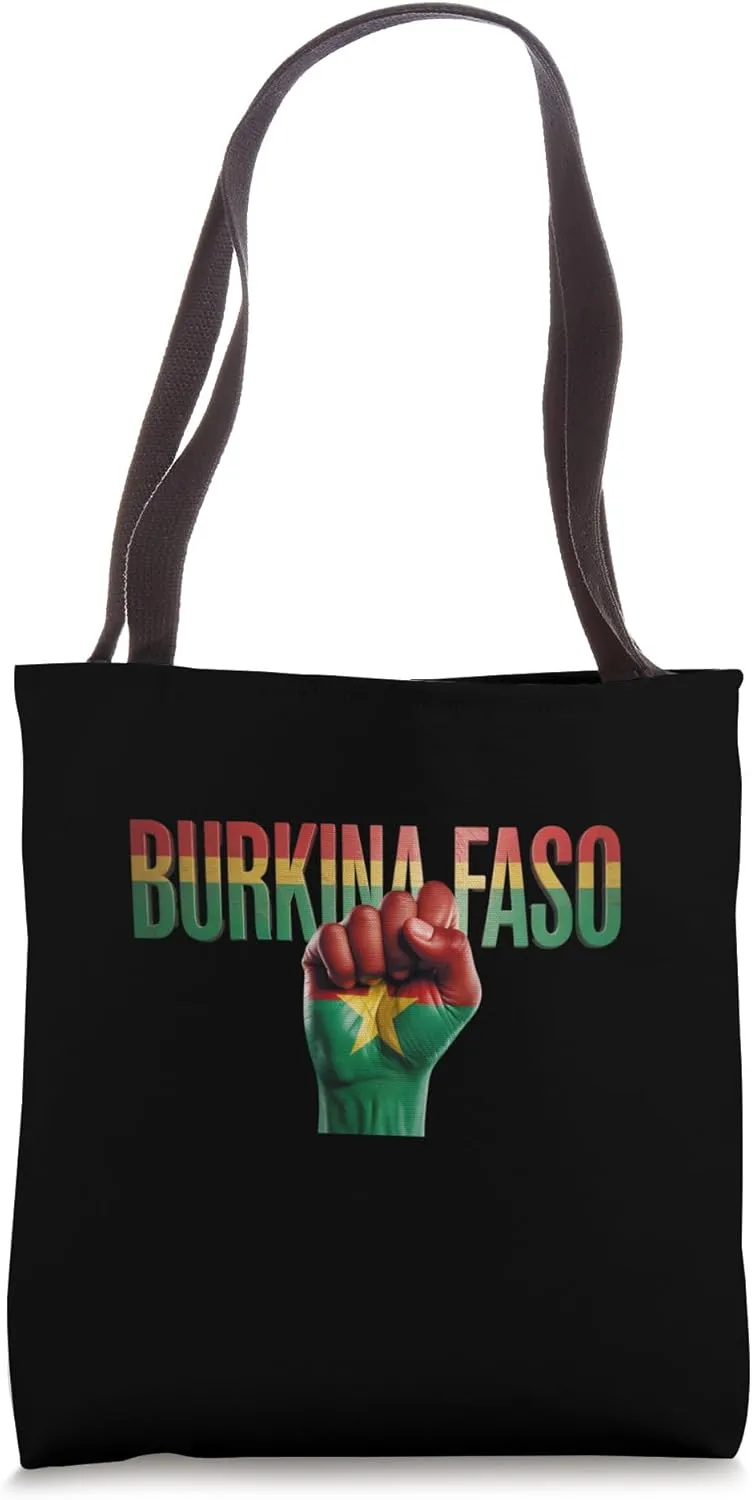 Burkina Faso Flag Design - Great Way To Show Your Love Tote Bag