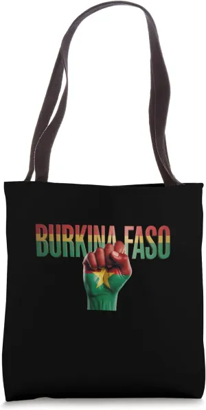 Burkina Faso Flag Design - Great Way To Show Your Love Tote Bag