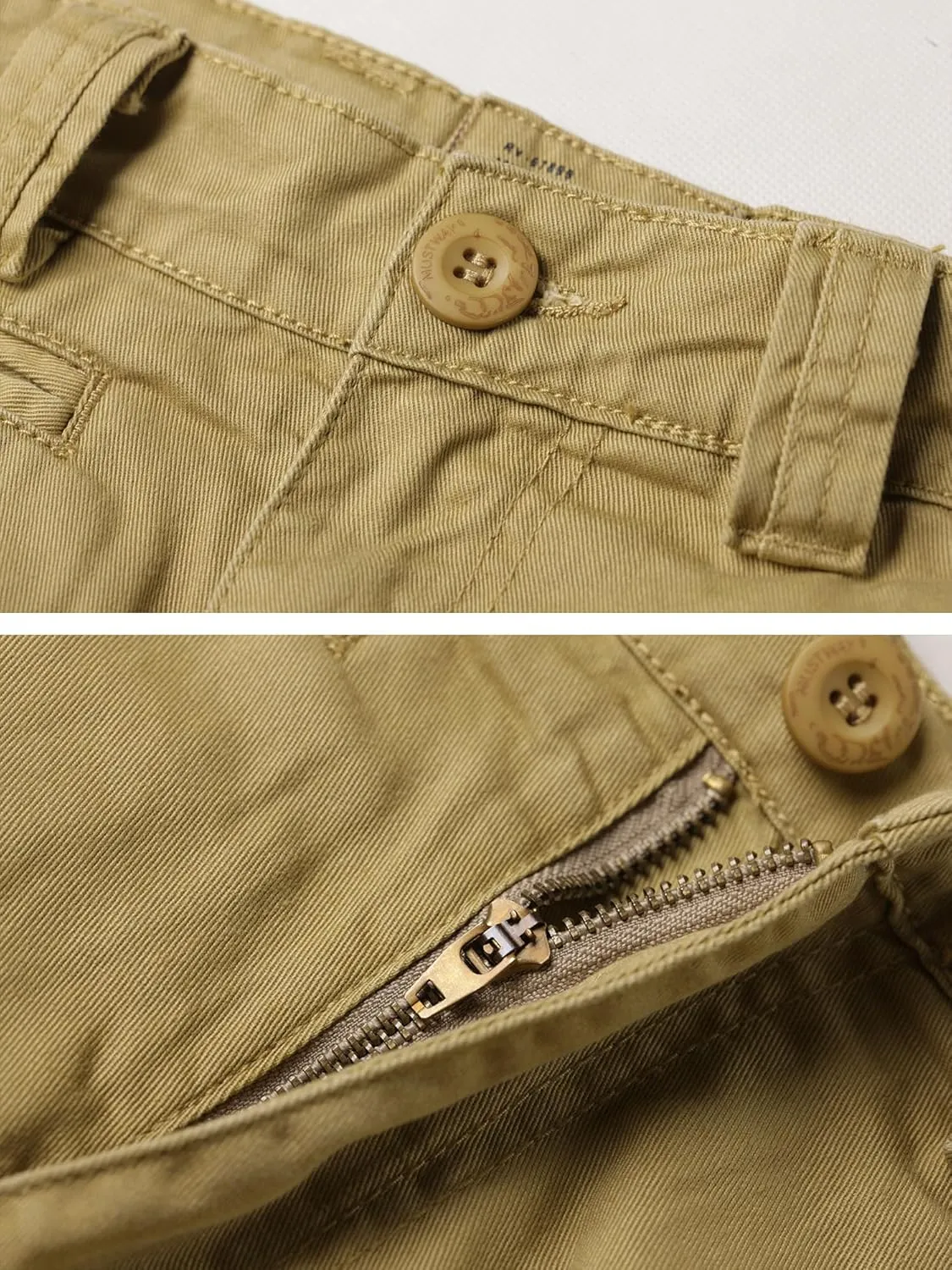 Camo Cargo Shorts for Men Cotton Casual Wild Outdoor Work Relaxed Fit Shorts with Multi-Pockets