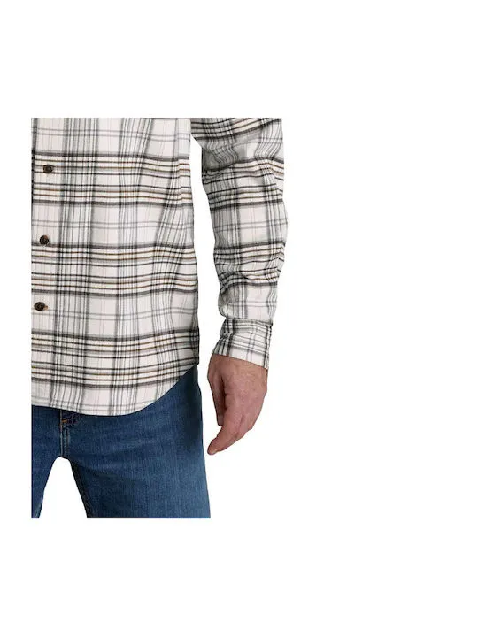 Carhartt Men's Rugged Flex Relaxed Fit Flannel Plaid Shirt Malt 105432-W03