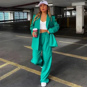 Carrie Blazer and Pant Set