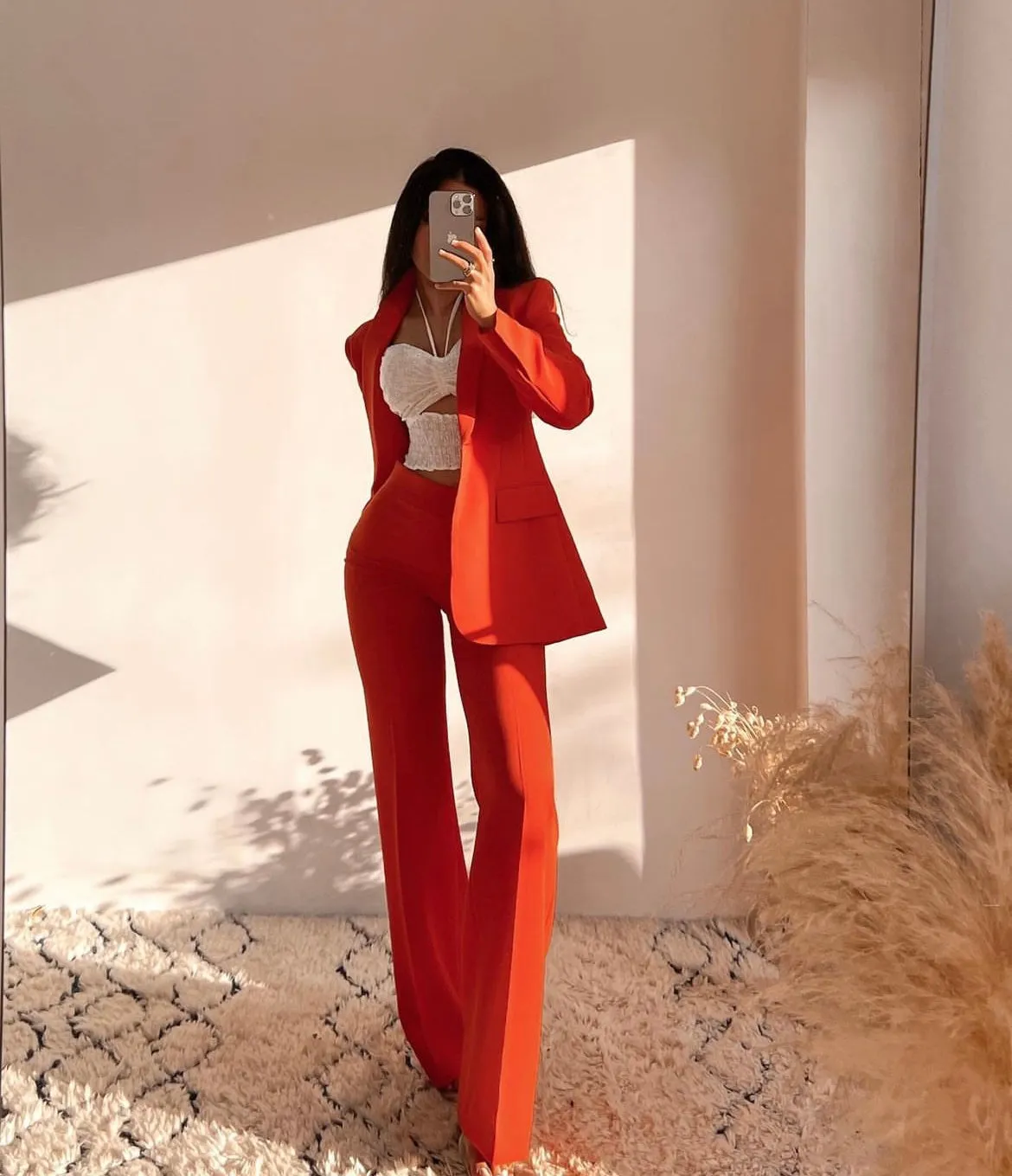 Carrie Blazer and Pant Set