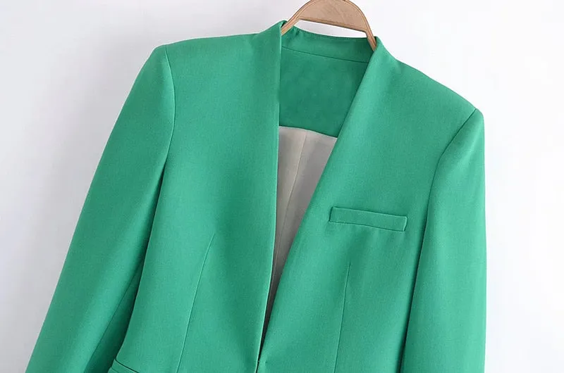 Carrie Blazer and Pant Set