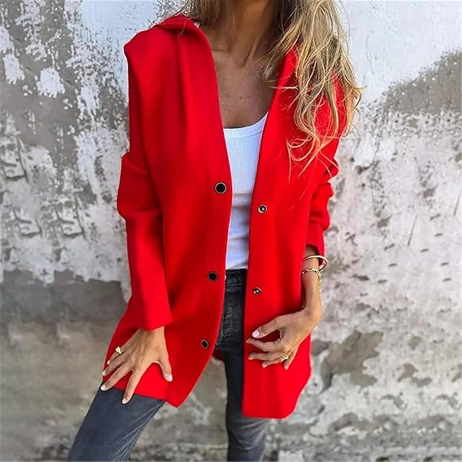 Cedar And Ash Jacket, 2025 Casual Single Breasted Hooded Jacket Spring, Oversized Womens Jackets Casual