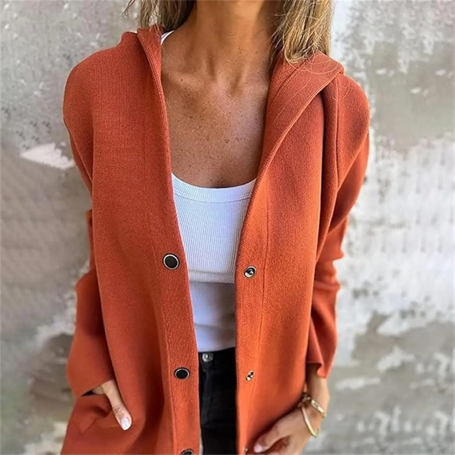 Cedar And Ash Jacket, 2025 Casual Single Breasted Hooded Jacket Spring, Oversized Womens Jackets Casual
