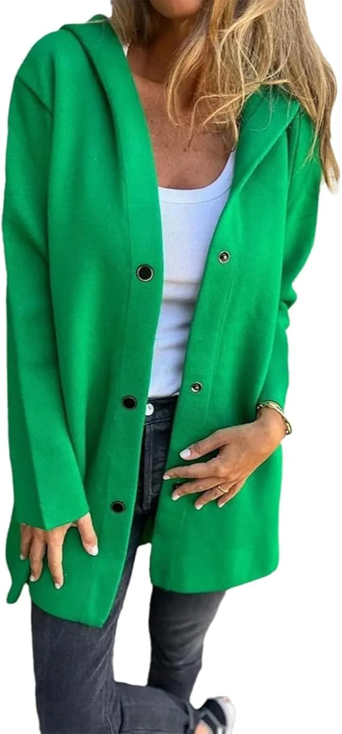 Cedar And Ash Jacket, 2025 Casual Single Breasted Hooded Jacket Spring, Oversized Womens Jackets Casual