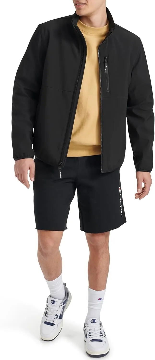 Champion Men's Lightweight Active Soft Shell Jacket with Stand Collar