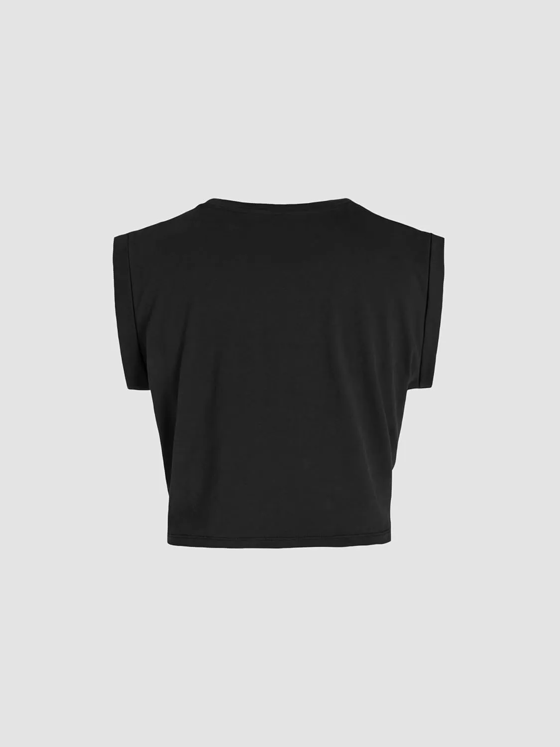 CIDER Crop Tops for Women Crew Neck T Shirts Short Sleeve Knotted Twist Front Loose Summer Basic Tee
