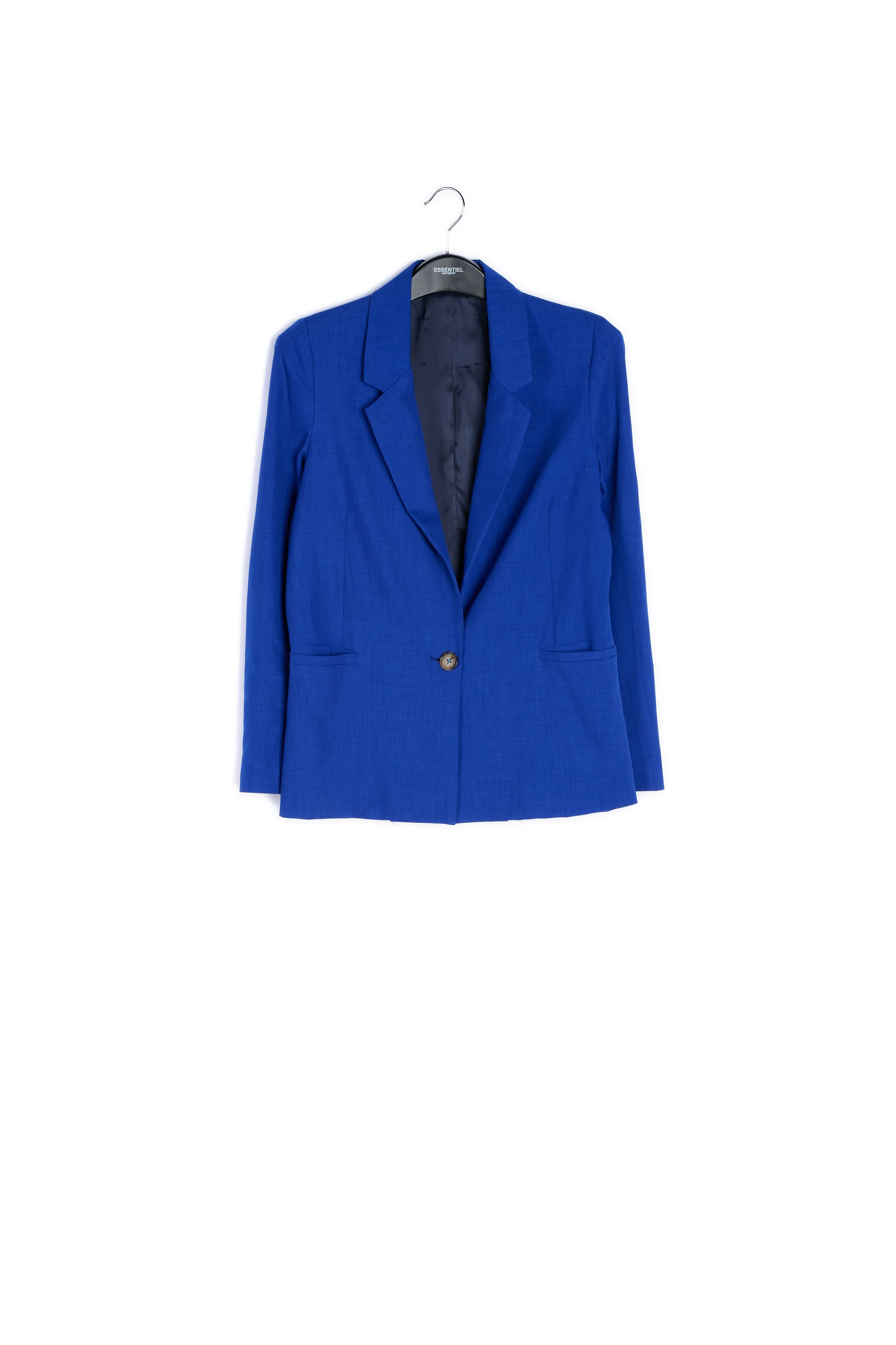 Classic blue blazer