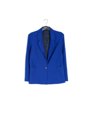 Classic blue blazer