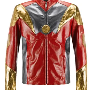 Classic Halloween Iron Man Leather Jacket