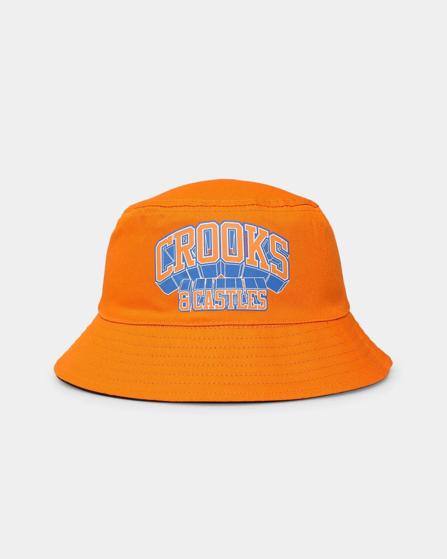 Crooks & Castles Reversible Bucket Hat Orange/Black