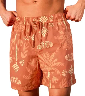 CUPSHE Men's Swim Trunks Board Shorts 5.5 Inch Mens Swim Shorts Bathing Suits with Pockets Drawstring