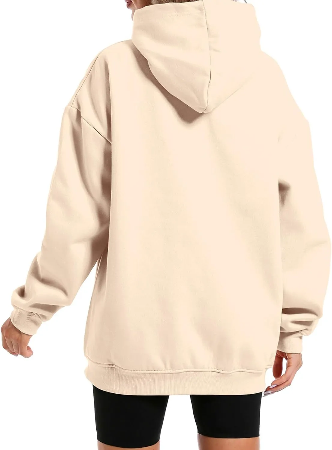 Cute Panda Graphic Oversized Hoodies for Teen Girls Kawaii Cartoon Sweatshirt Women Casual Cotton Fleece Pullover
