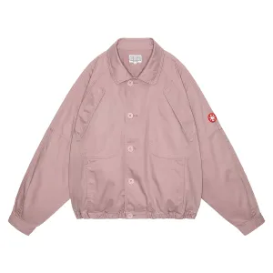 CUTTING BUTTON UP JACKET / PINK