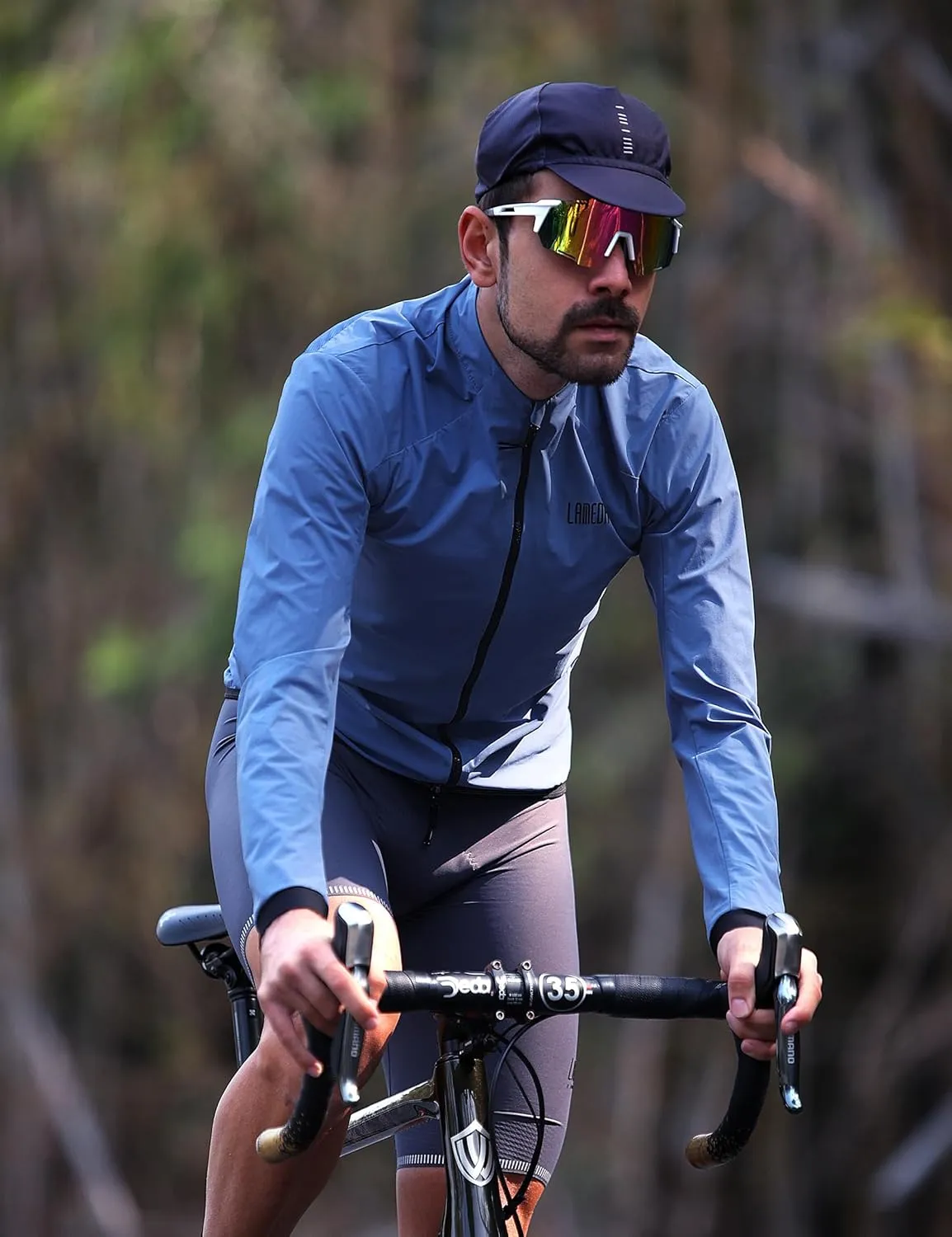 Cycling Jacket for Men Women, Windproof Lightweight Packable Cycling Windbreaker Bicycle Clothing Jacket