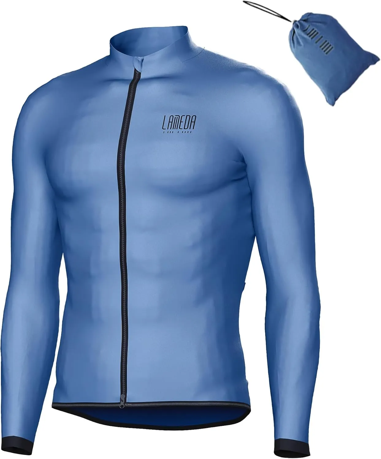 Cycling Jacket for Men Women, Windproof Lightweight Packable Cycling Windbreaker Bicycle Clothing Jacket
