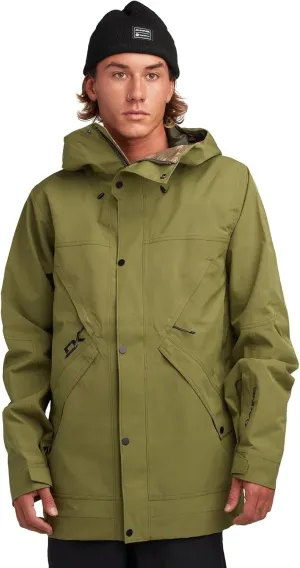 Dakine Men's Scout Jacket, Hooded Winter Coat (US, Alpha, Medium, Regular, Regular, Gnarled Juniper)