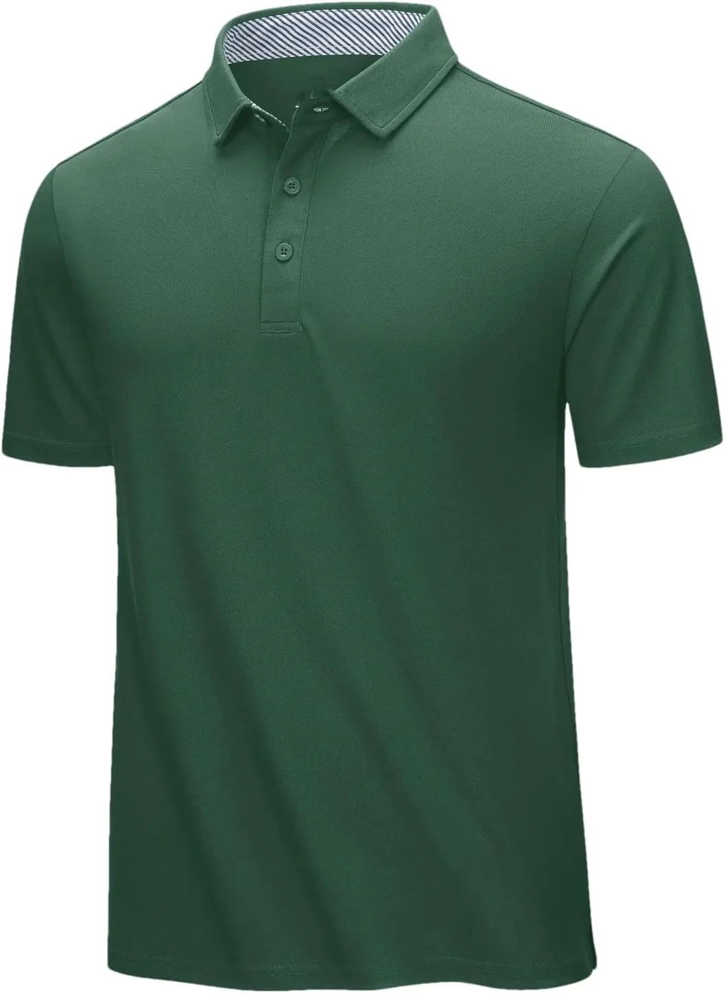 Dcvmvmn Mens Summer Cotton Blend Golf Polos Shirts Work T-Shirts Quick Dry Casual Short Sleeve Tops Tee