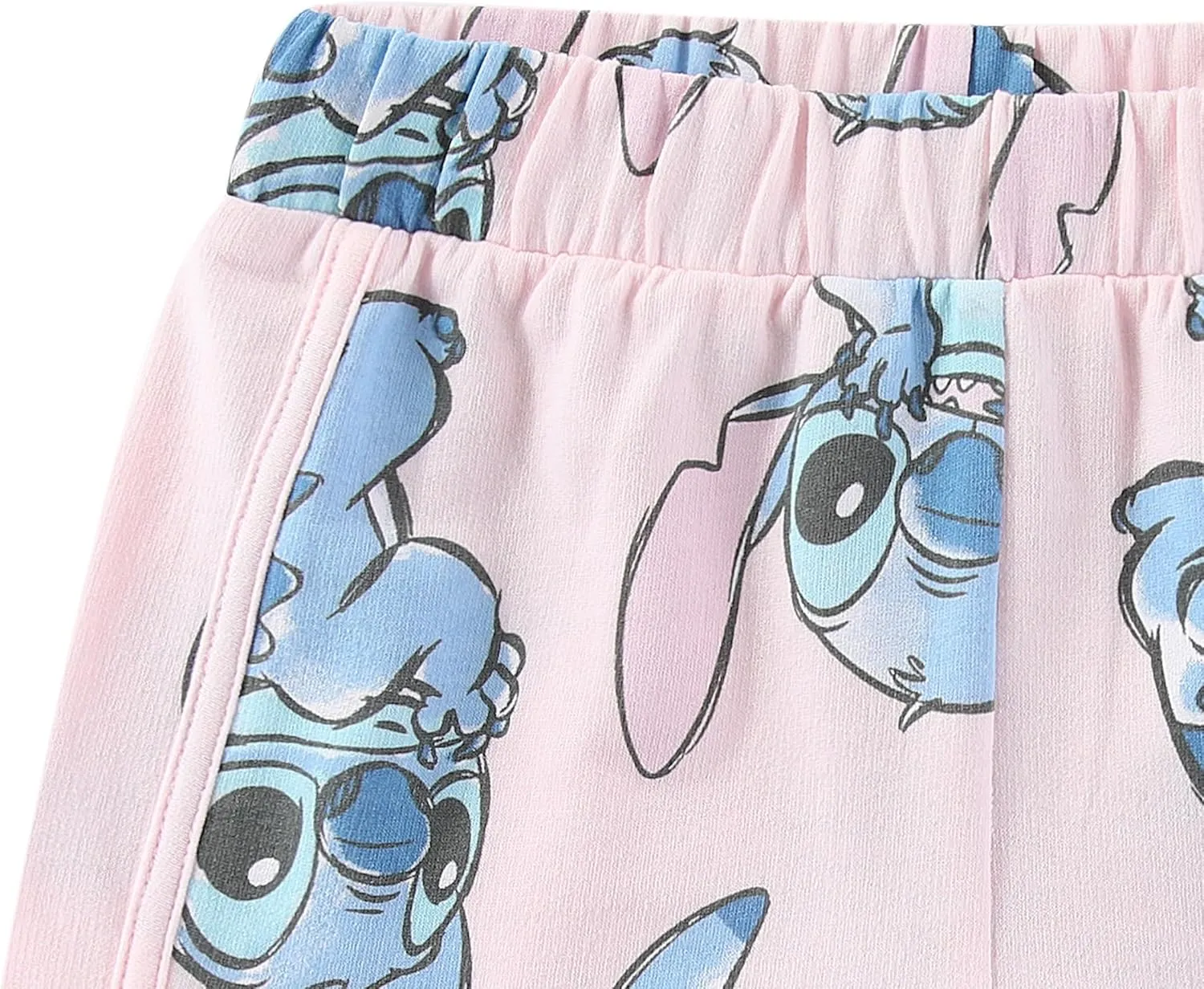 Disney Lilo & Stitch Girls Short Sleeve T-Shirt and Shorts Set for Little and Big Kids