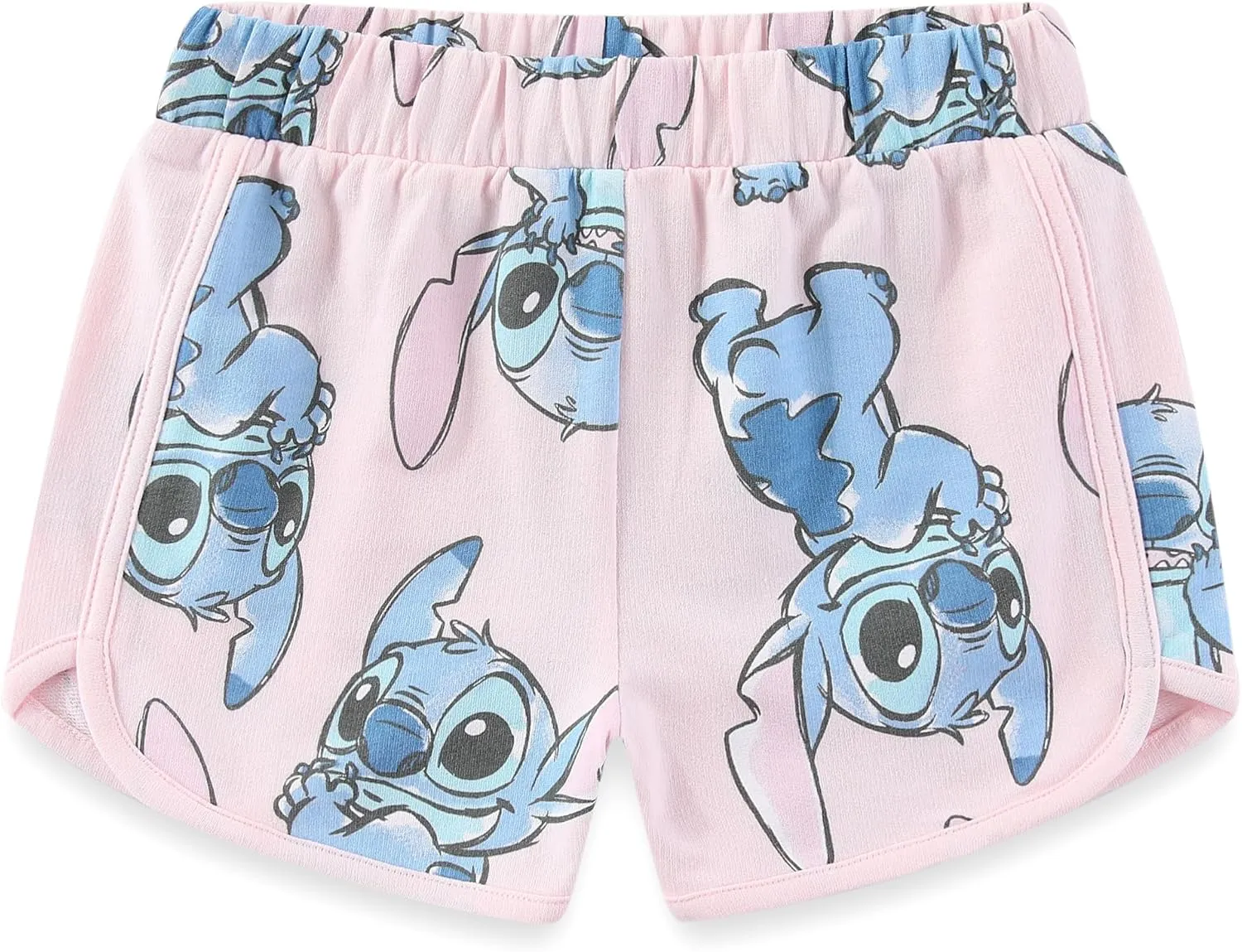 Disney Lilo & Stitch Girls Short Sleeve T-Shirt and Shorts Set for Little and Big Kids