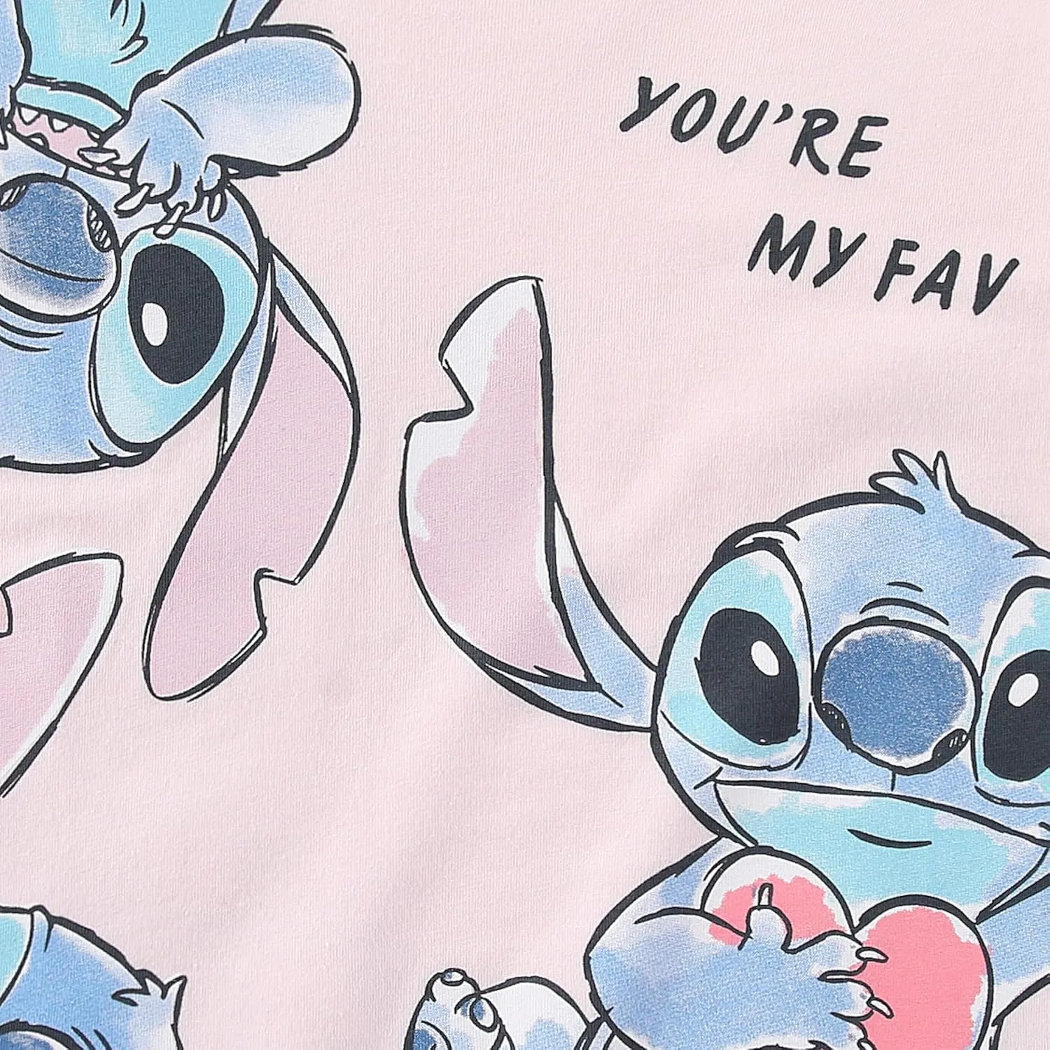 Disney Lilo & Stitch Girls Short Sleeve T-Shirt and Shorts Set for Little and Big Kids