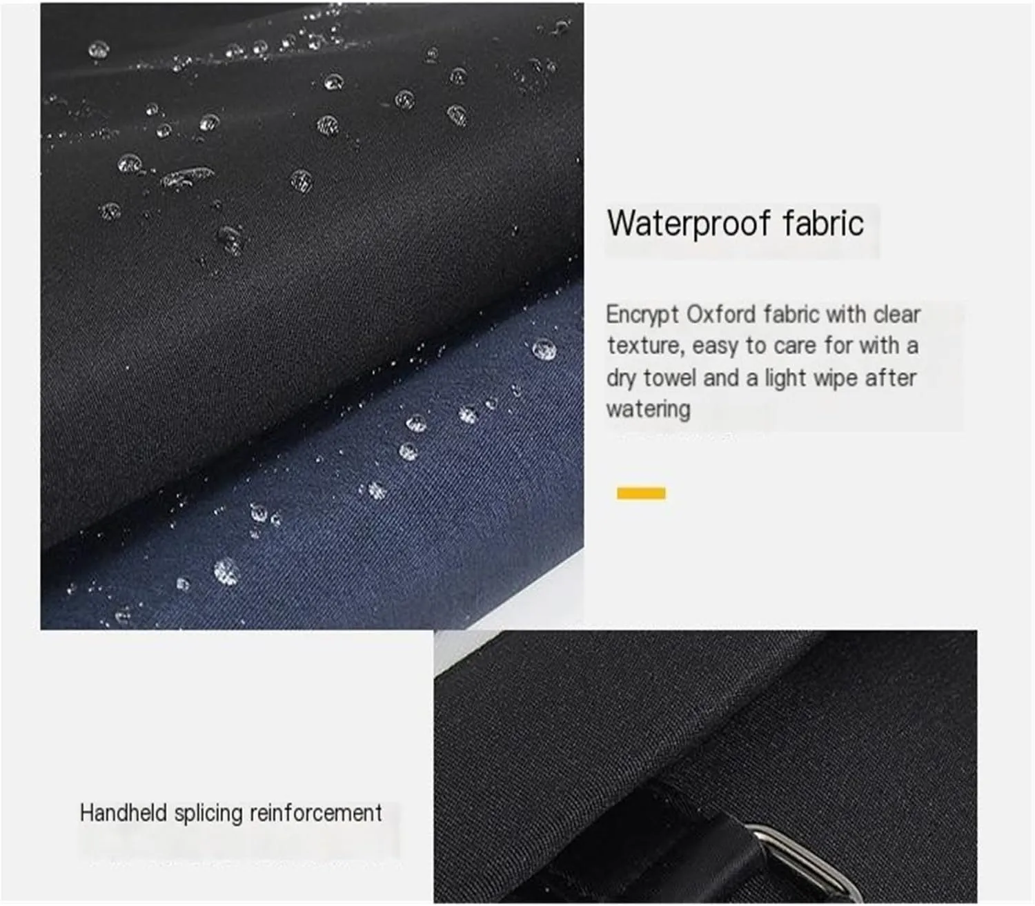 Fashion File Bag, Waterproof Conference Shoulder Bag, Thickened Business Handbag, Large Capacity Office Bag