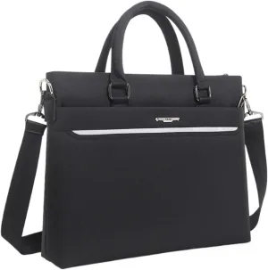 Fashion File Bag, Waterproof Conference Shoulder Bag, Thickened Business Handbag, Large Capacity Office Bag