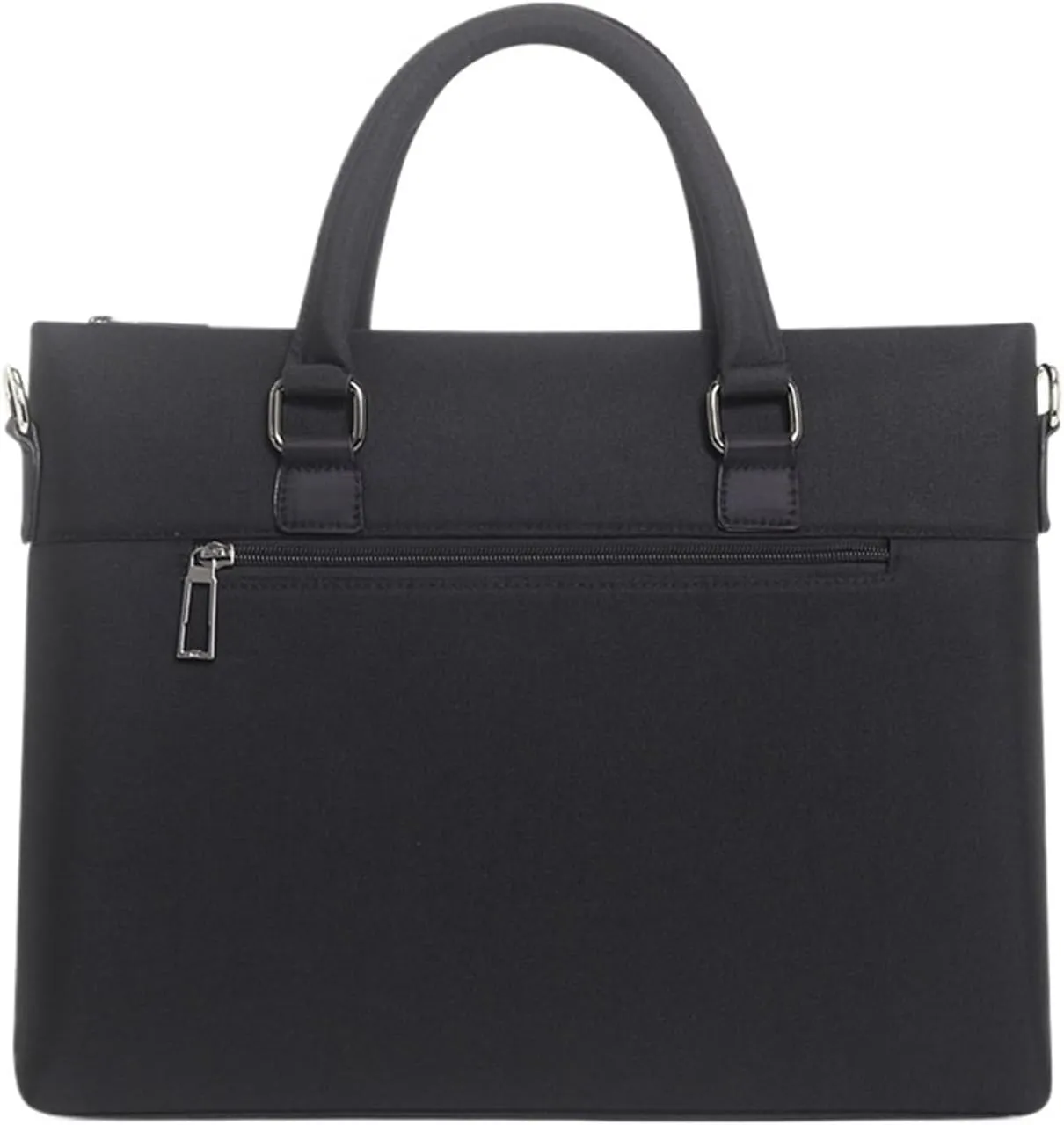 Fashion File Bag, Waterproof Conference Shoulder Bag, Thickened Business Handbag, Large Capacity Office Bag