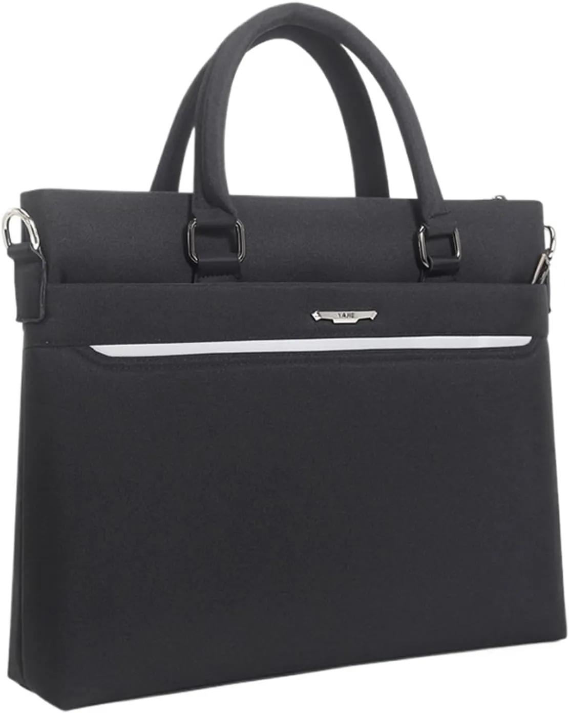 Fashion File Bag, Waterproof Conference Shoulder Bag, Thickened Business Handbag, Large Capacity Office Bag